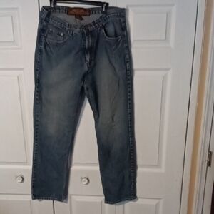 Relaxed Fit Denim Jeans for Men